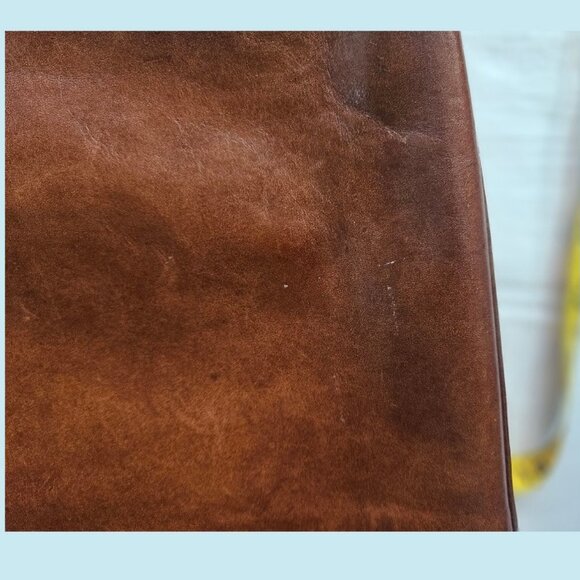 BIRELLO Italian leather briefcase - Picture 12 of 12